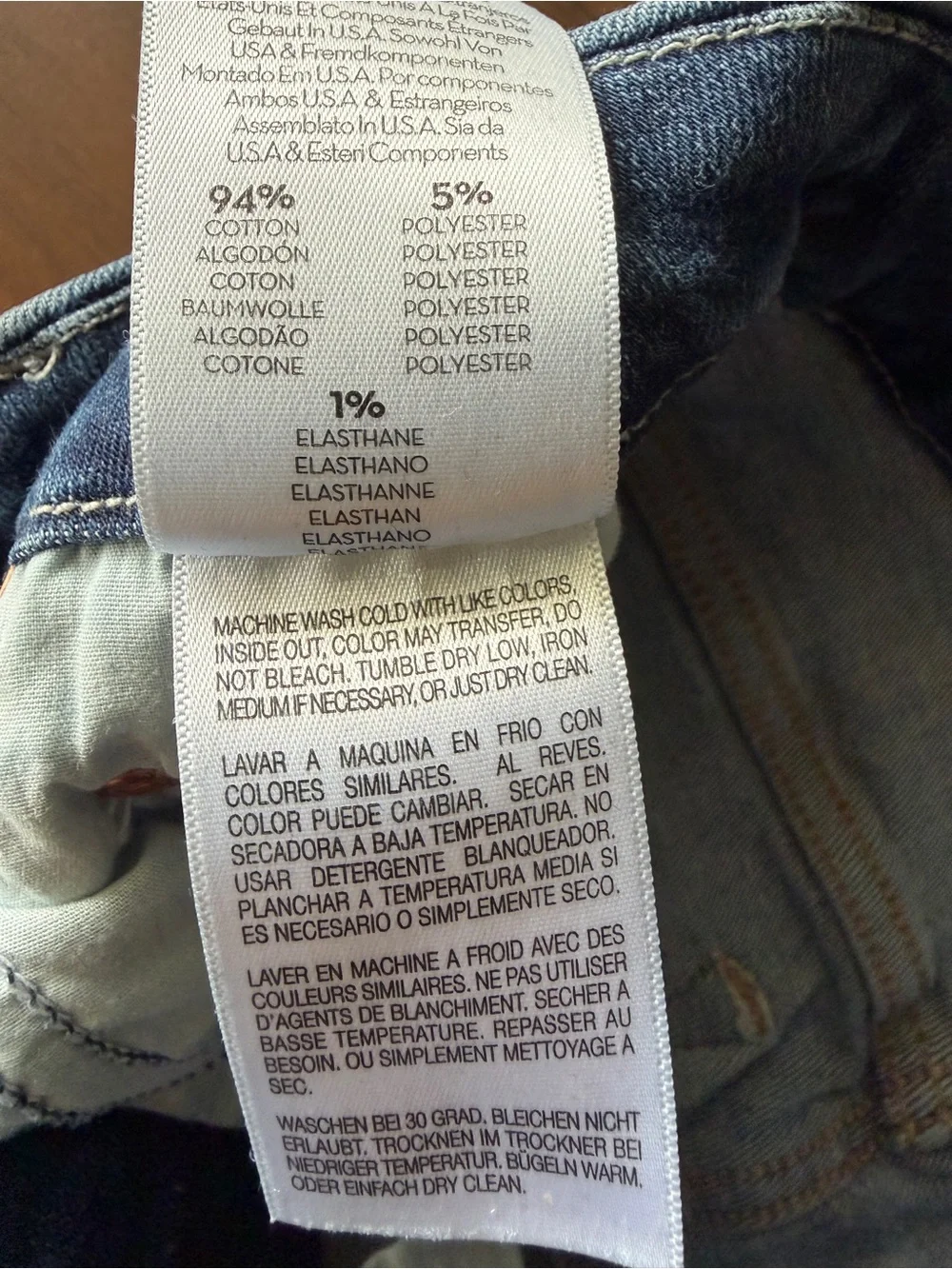 MOTHER High Waisted Looker Skinny Jeans Teaming Up Blue Size 25